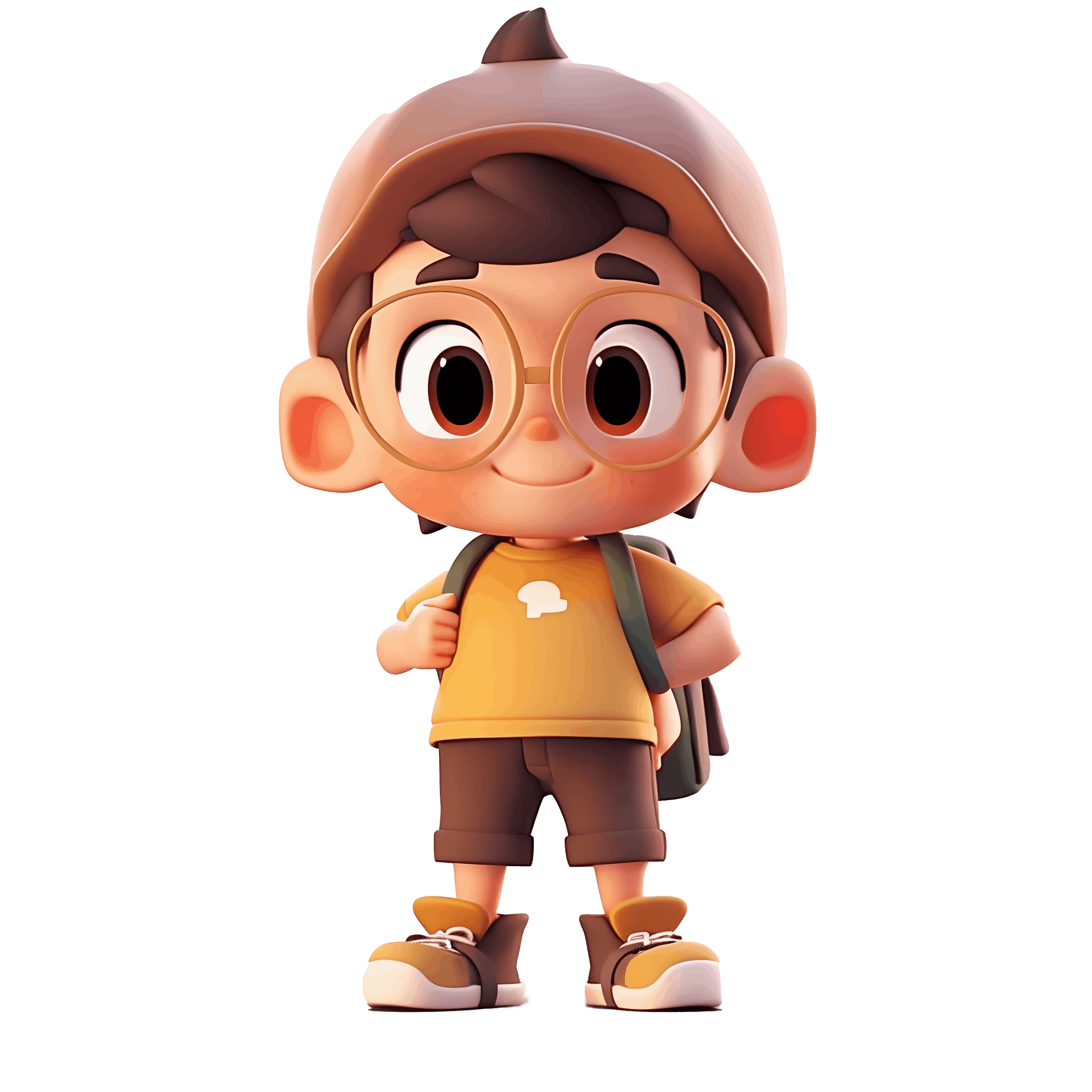 boy with a laptop in his hands